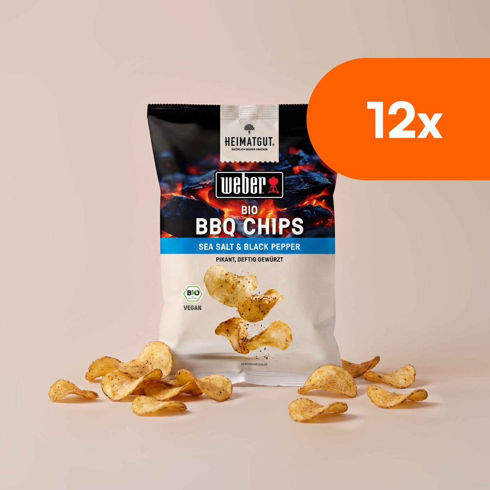 WEBER BIO Kartoffel Chips Salt & Pepper