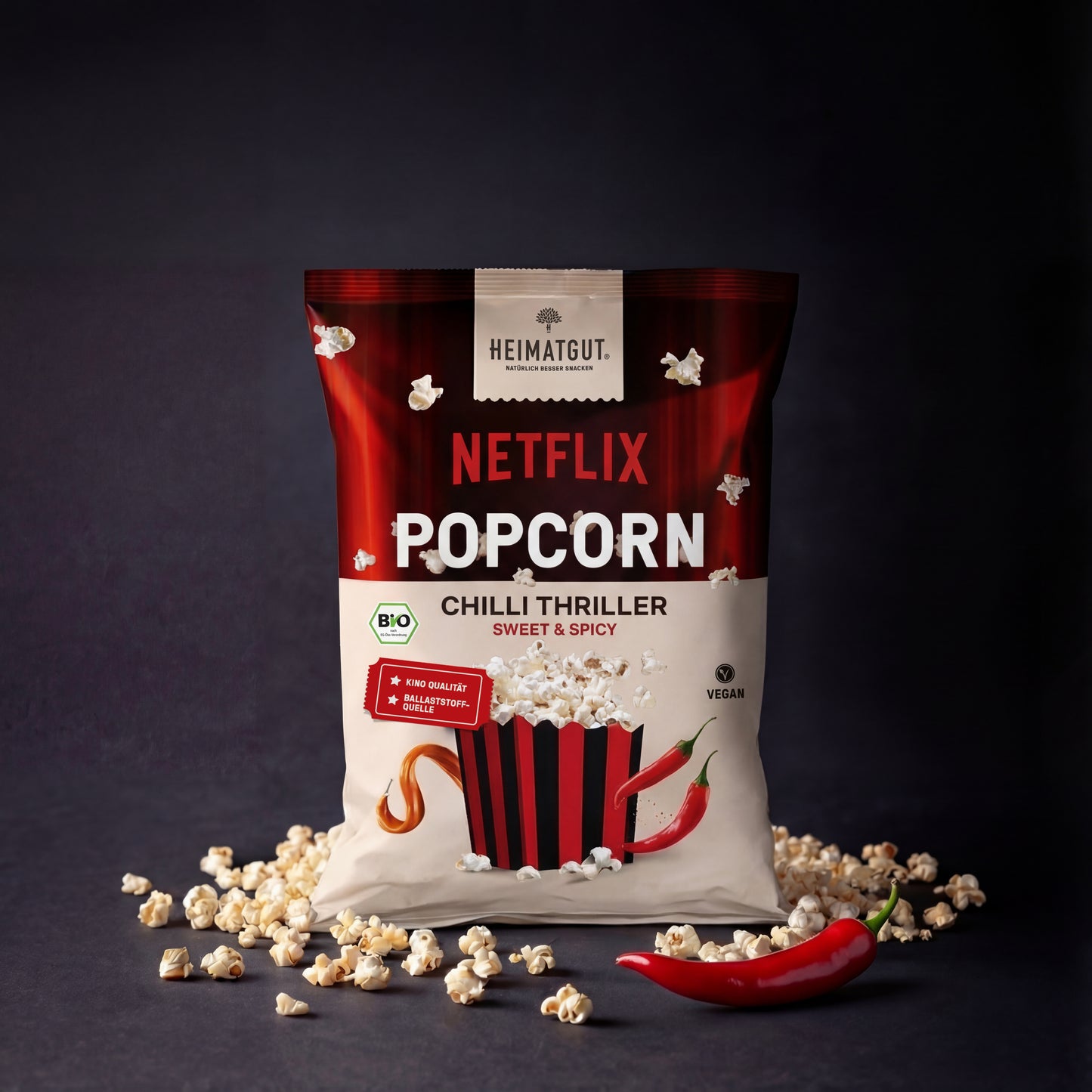 Organic Netflix Popcorn Chili Thriller