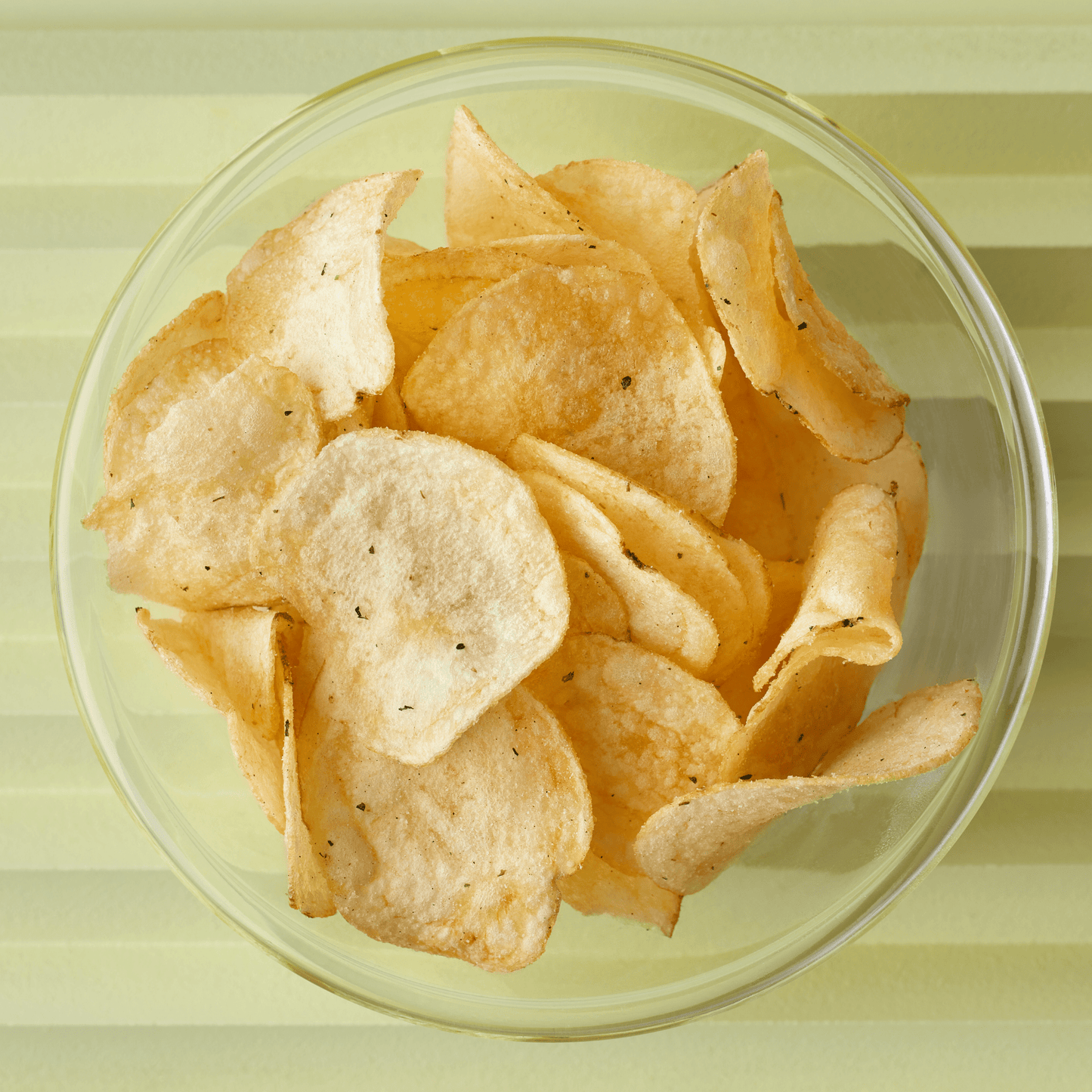 Chips de pommes de terre bio saveur crème aigre