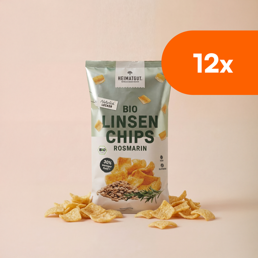 Organic Lentil Chips Rosemary