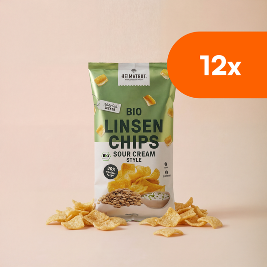 Organic Lentil Chips Sour Cream Style