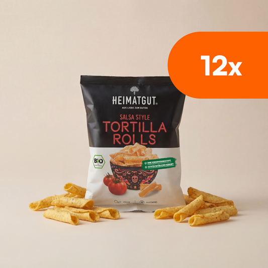 Organic Tortilla Rolls Salsa Style