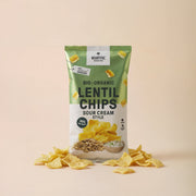 Chips de lentilles bio Heartful à la crème aigre