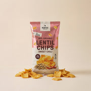 Chips de lentilles bio Heartful au piment doux
