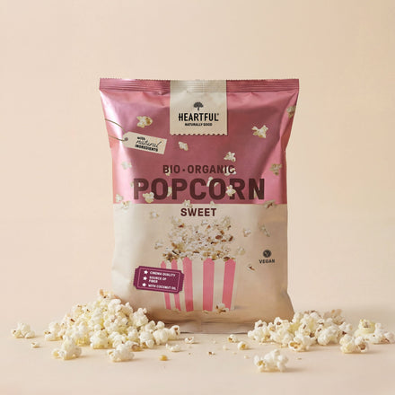 Pop-corn bio Heartful au goût sucré