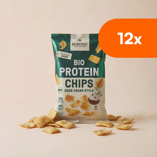Organic Protein Chips Sour Cream Style