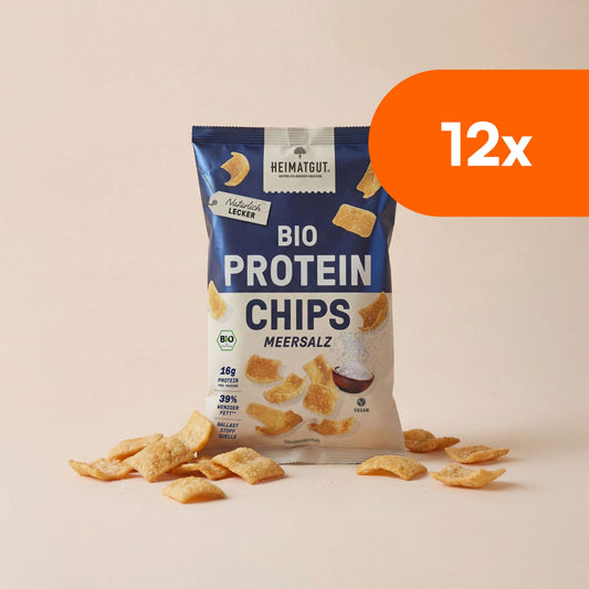 Organic Protein Chips Sea Salt