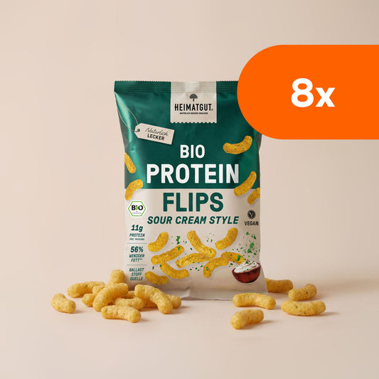 Organic Protein Flips Sour Cream Style