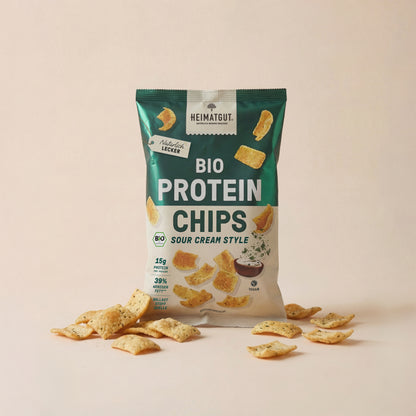 Organic Protein Chips Sour Cream Style