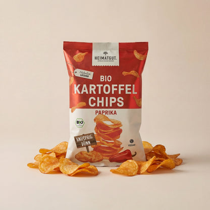 Organic Potato Chips Paprika