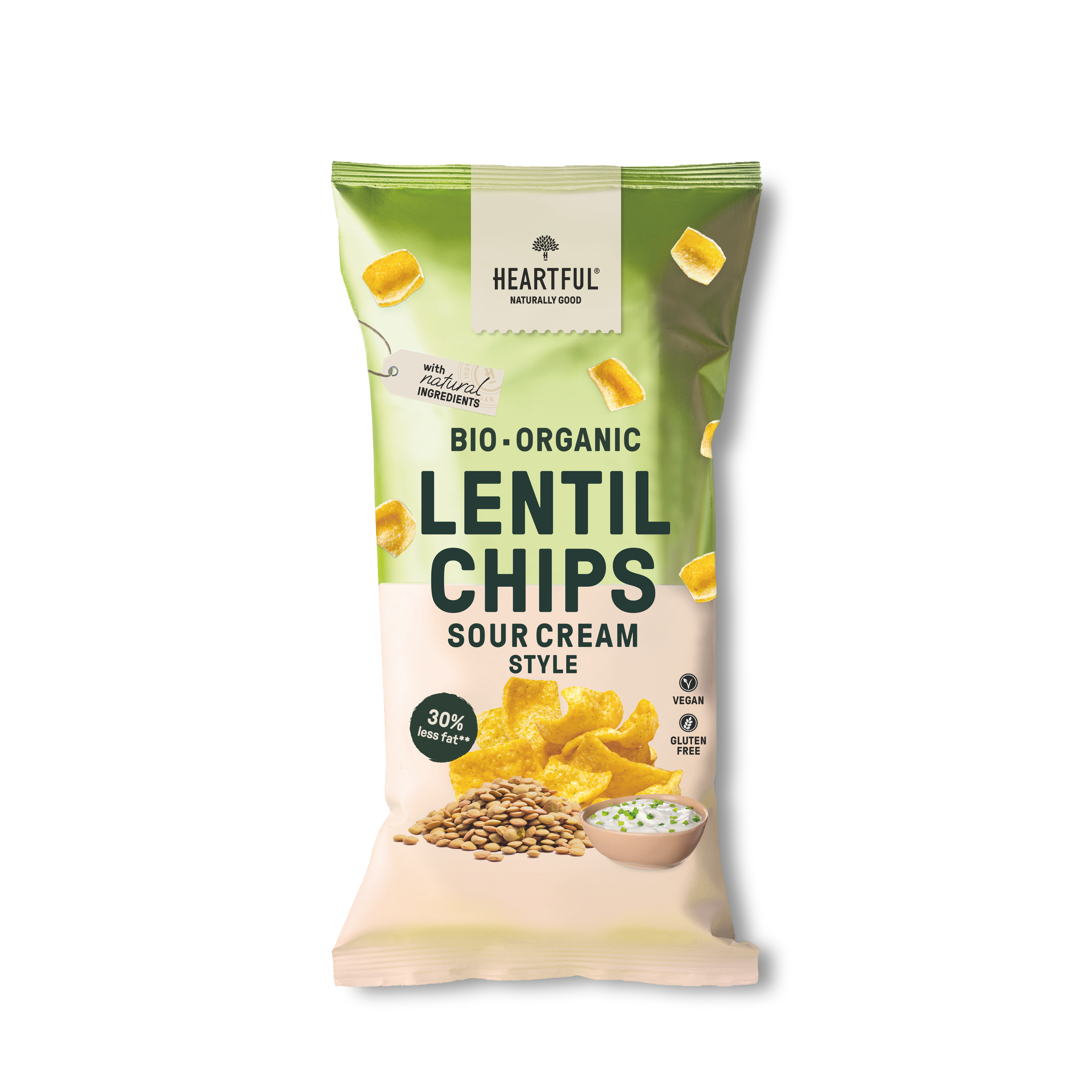 Lentil Chips Sour Cream Style