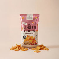 Chips de lentilles bio piment doux