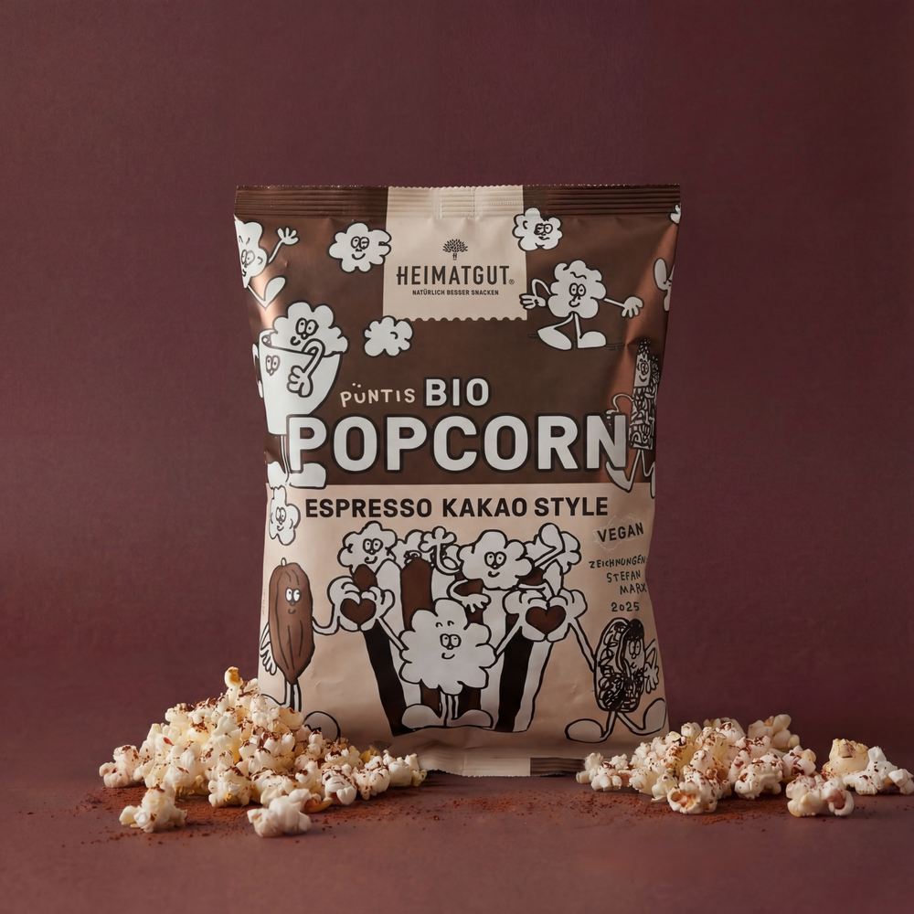 Püntis Organic Popcorn Espresso Cocoa Style