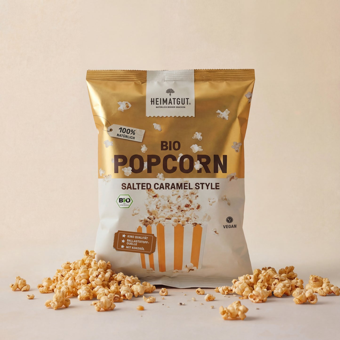 Organic Popcorn Salted Caramel Style