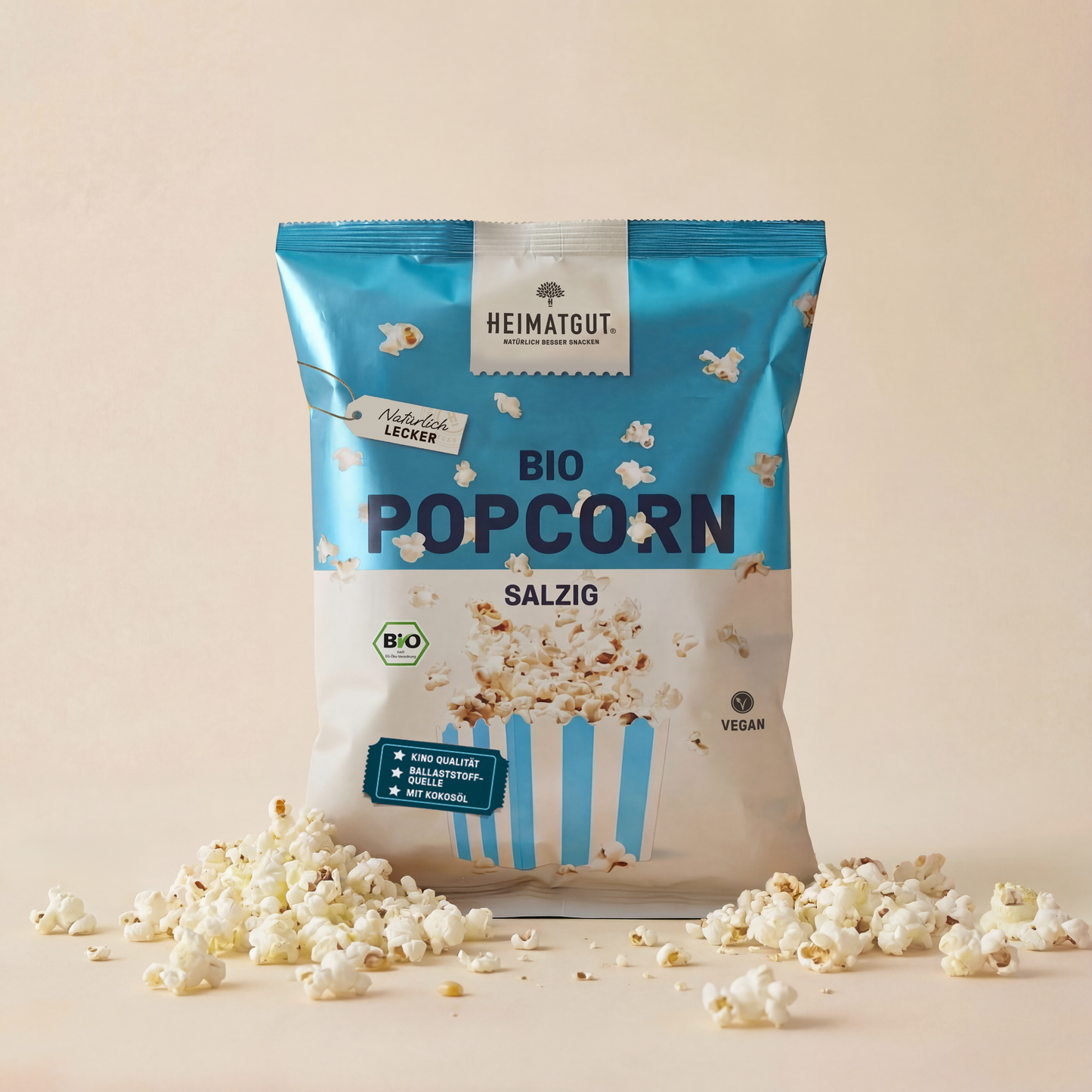 Organic Salted Popcorn
