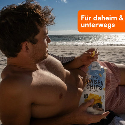 Bio Linsen Chips Trüffel-Style mit natürlichem Trüffelaroma