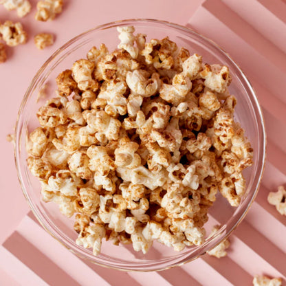 Bio Popcorn Zimt 90g von Heimatgut, vier Zutaten