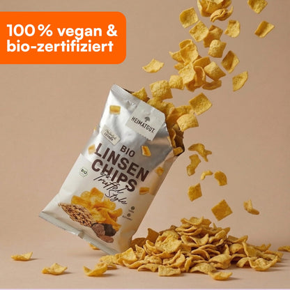 Inhalt der Heimatgut Probierbox 2026 mit süßen und herzhaften Snacks