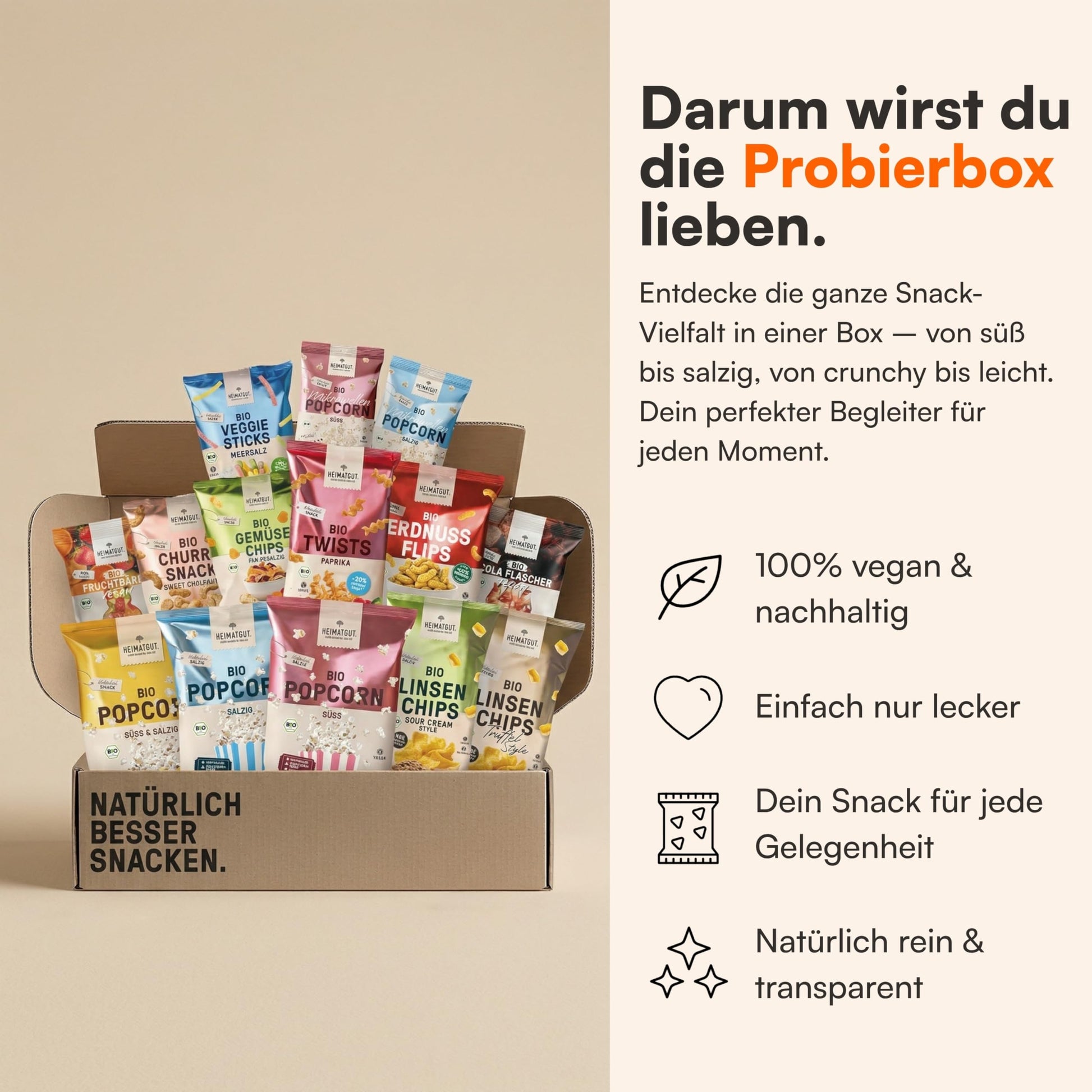 Heimatgut Probierbox 2026 mit Gratis-Extras, limitierte Auflage