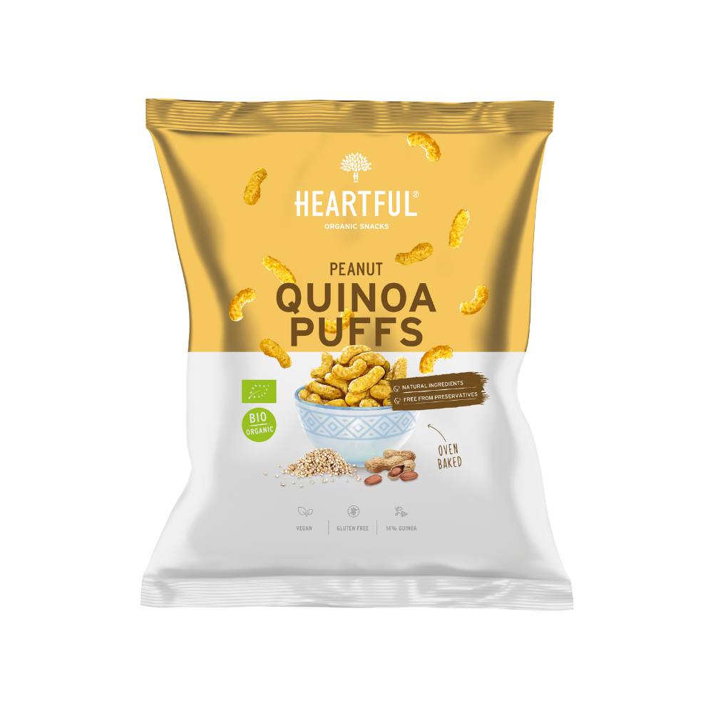 Peanut-Quinoa Puffs