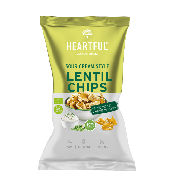 Lentil Chips Sour Cream Style